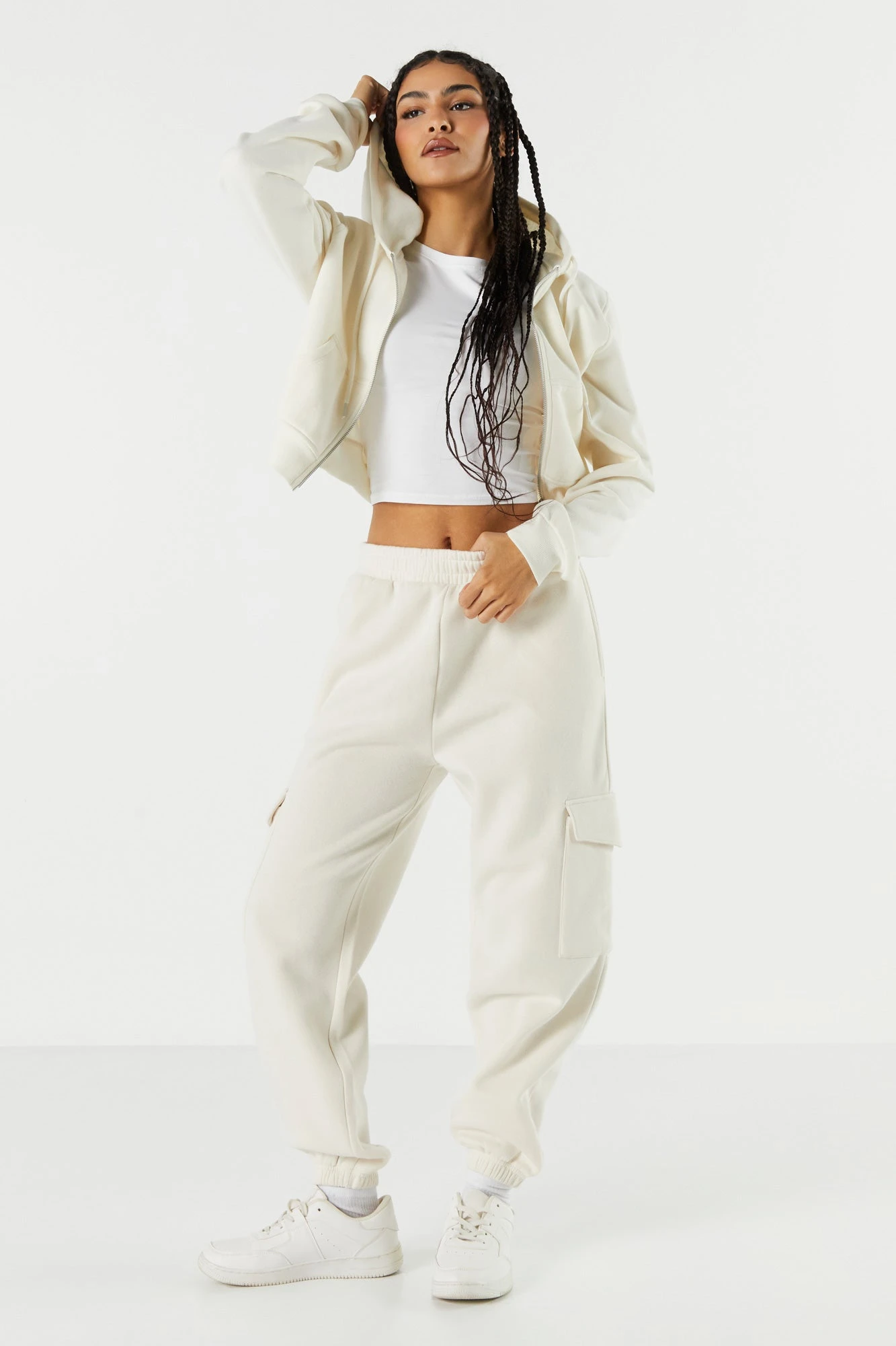 Fleece Cargo Pocket Jogger 1 Fleece Cargo Pocket Jogger