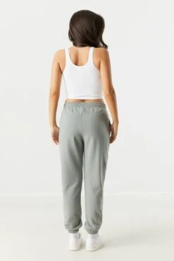 Coloured Fleece High Rise Jogger 14 Coloured Fleece High Rise Jogger -Deals Drape & Denim Store 070730726392 31 2