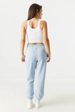 Coloured Fleece High Rise Jogger 17 Coloured Fleece High Rise Jogger -Deals Drape & Denim Store 070730726392 45 2