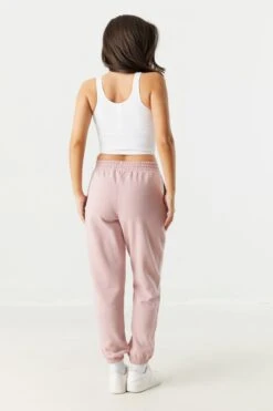 Coloured Fleece High Rise Jogger 11 Coloured Fleece High Rise Jogger -Deals Drape & Denim Store 070730726392 91 2