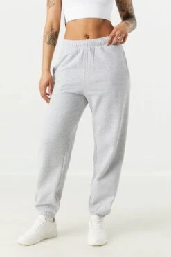 High Rise Fleece Boyfriend Jogger -Deals Drape & Denim Store 070730726393 04 1