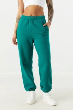 Fleece High Rise Boyfriend Jogger 13 Fleece High Rise Boyfriend Jogger -Deals Drape & Denim Store 070730726393 30 1