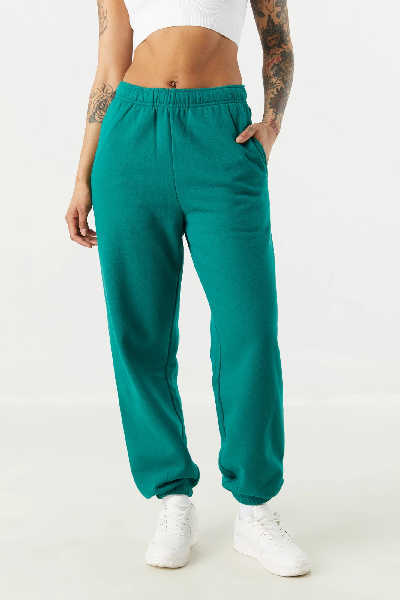 Fleece High Rise Boyfriend Jogger 5 Fleece High Rise Boyfriend Jogger - Image 5