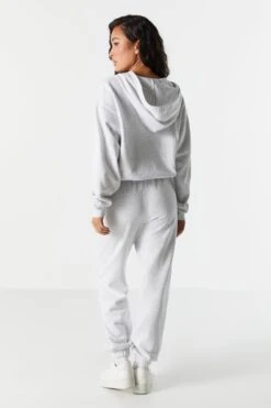 84 Embroidered Fleece Everyday Jogger -Deals Drape & Denim Store 070730728789 06 2