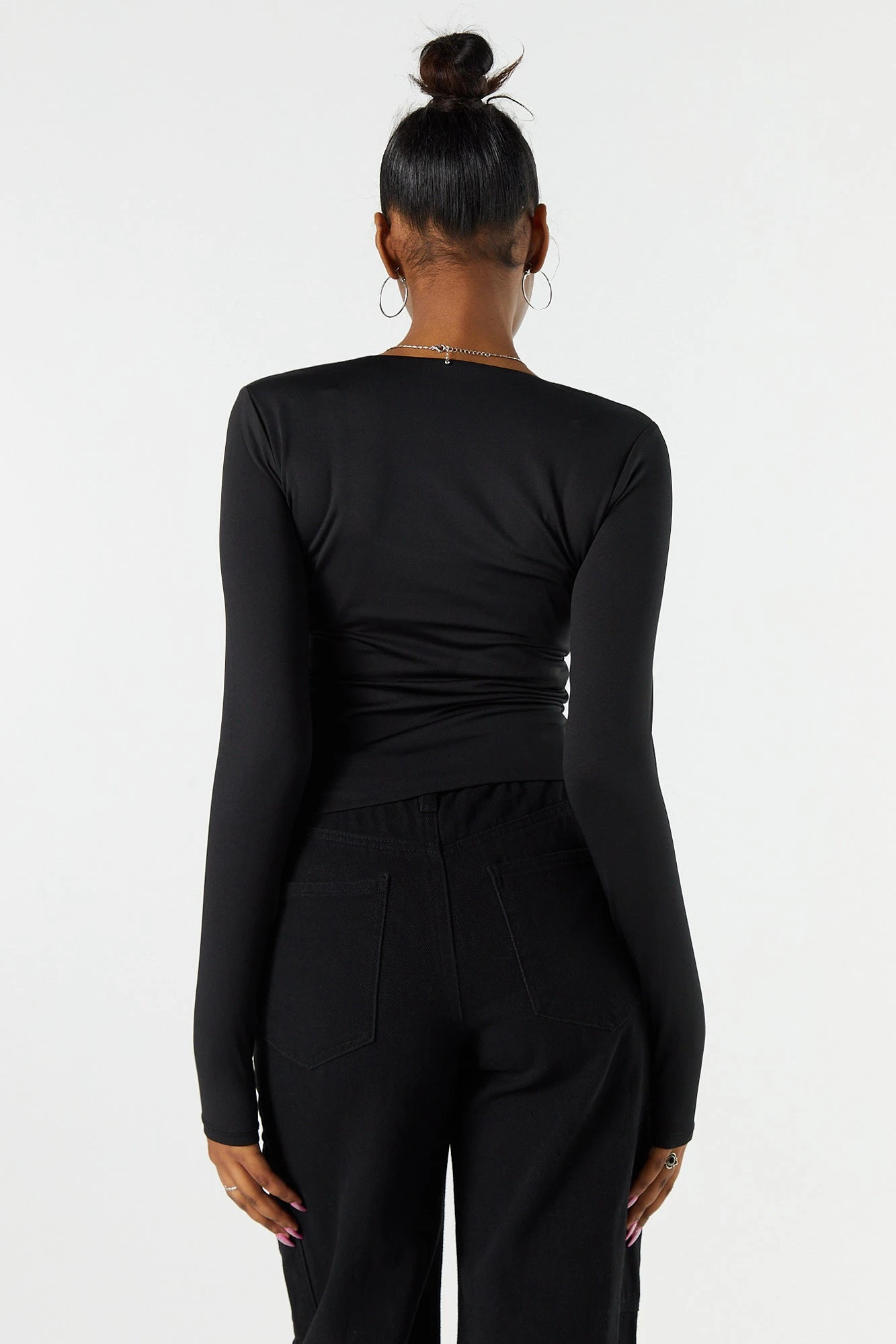 Contour Scoop Neck Long Sleeve Top 5 Contour Scoop Neck Long Sleeve Top - Image 5