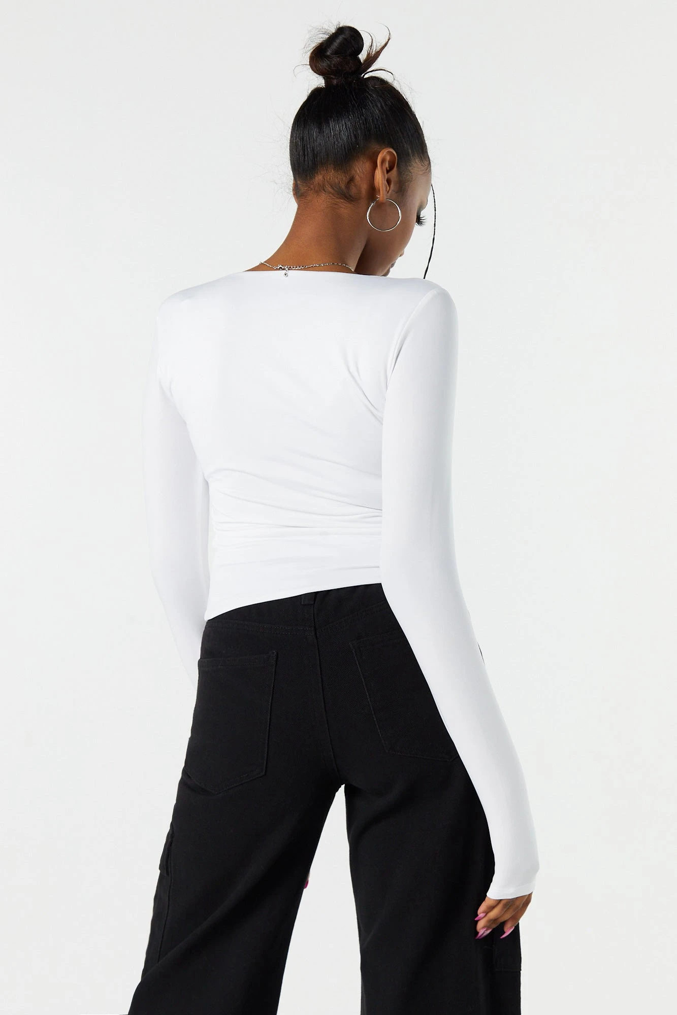 Contour Scoop Neck Long Sleeve Top 8 Contour Scoop Neck Long Sleeve Top - Image 8