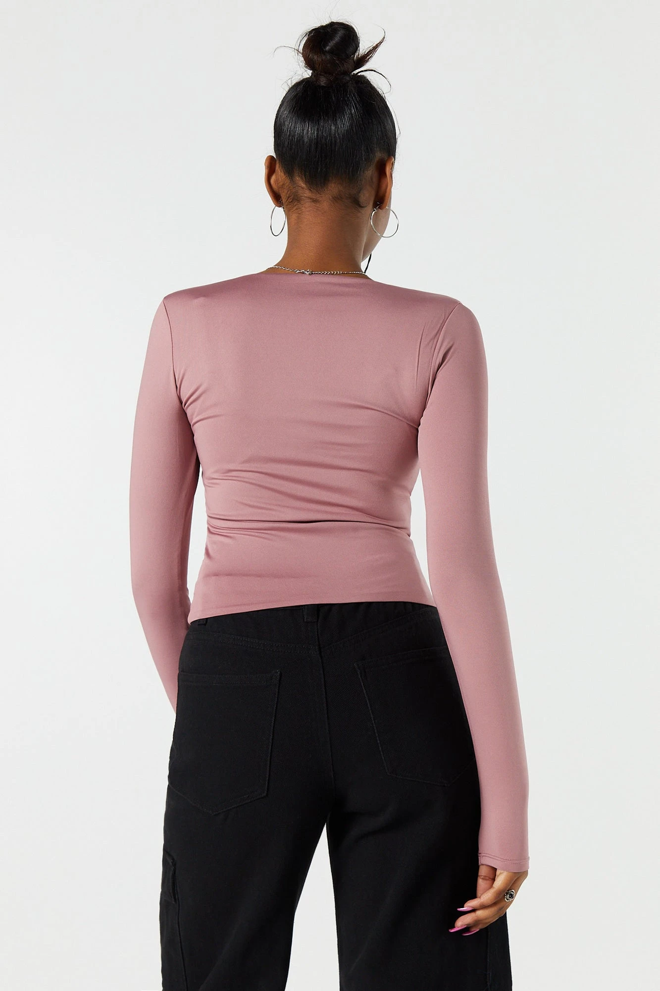 Contour Scoop Neck Long Sleeve Top 14 Contour Scoop Neck Long Sleeve Top - Image 14