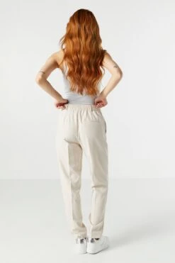 Elastic Waist Slim Dress Pant 23 Elastic Waist Slim Dress Pant -Deals Drape & Denim Store 071231830318 35 2