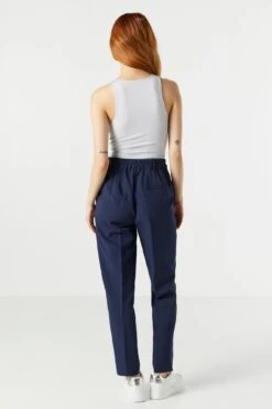 Elastic Waist Slim Dress Pant 29 Elastic Waist Slim Dress Pant -Deals Drape & Denim Store 071231830318 41 2