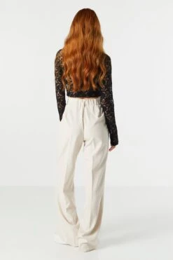 Solid Wide Leg Dress Pant -Deals Drape & Denim Store 071231830324 35 2 02f0c695 6a24 4e8f 9a62 d32a9d81d243