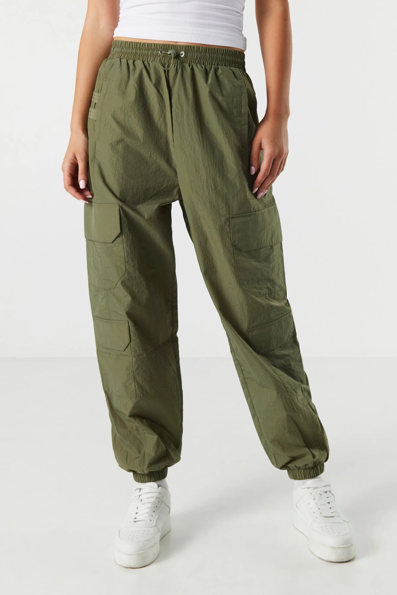 Nylon Multi Pocket Cargo Jogger 2 Nylon Multi Pocket Cargo Jogger - Image 2