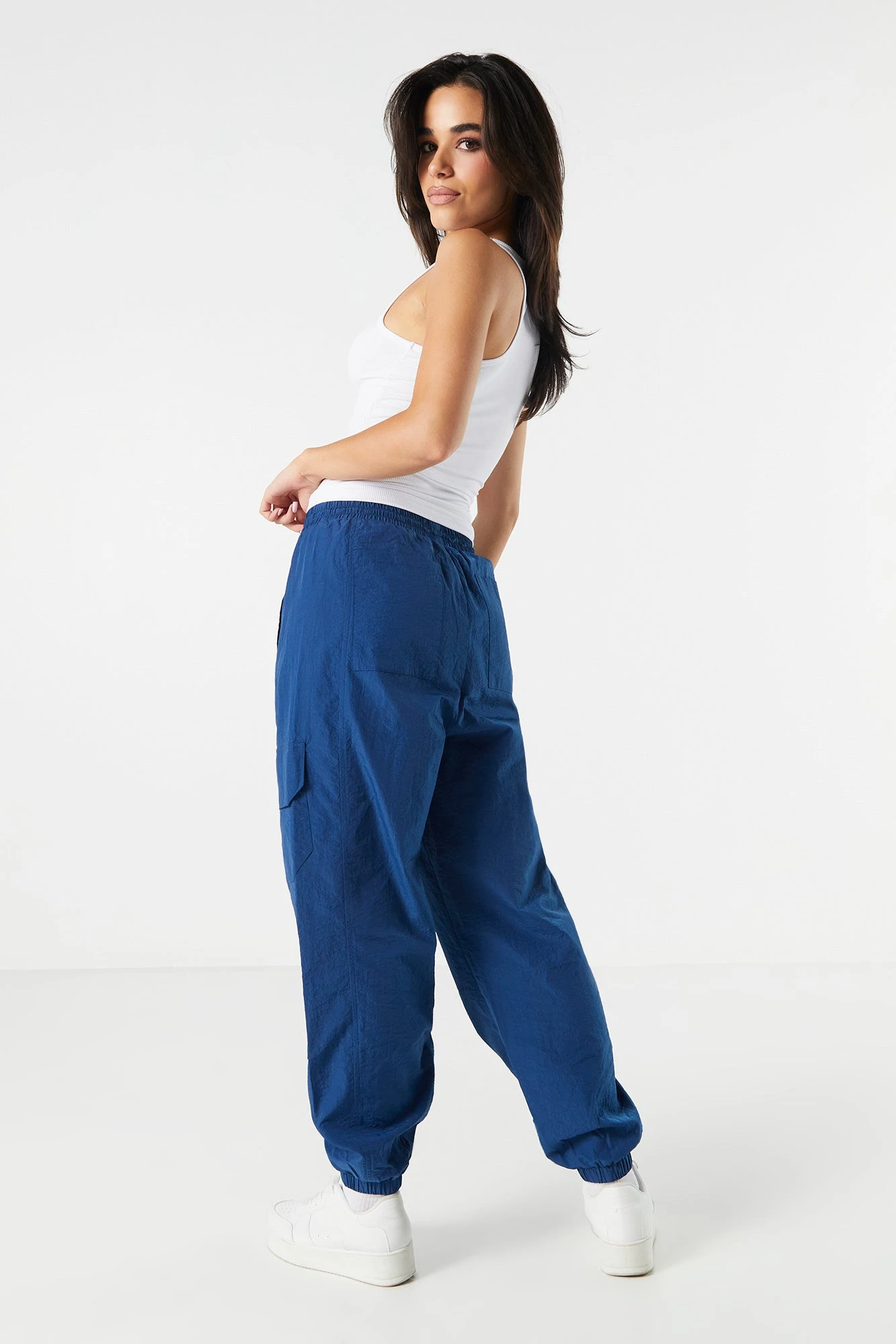 Nylon Multi Pocket Cargo Jogger 9 Nylon Multi Pocket Cargo Jogger - Image 9