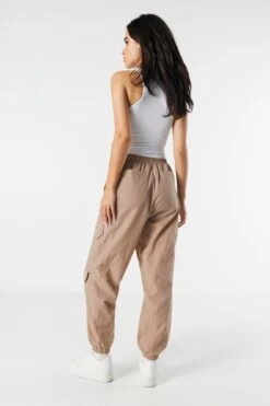 Nylon Multi Pocket Cargo Jogger 23 Nylon Multi Pocket Cargo Jogger -Deals Drape & Denim Store 071444066921 89 2