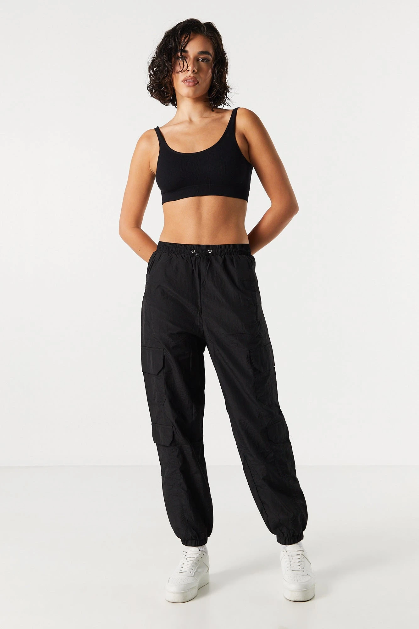 Nylon Multi Pocket Cargo Jogger 4 Nylon Multi Pocket Cargo Jogger - Image 4