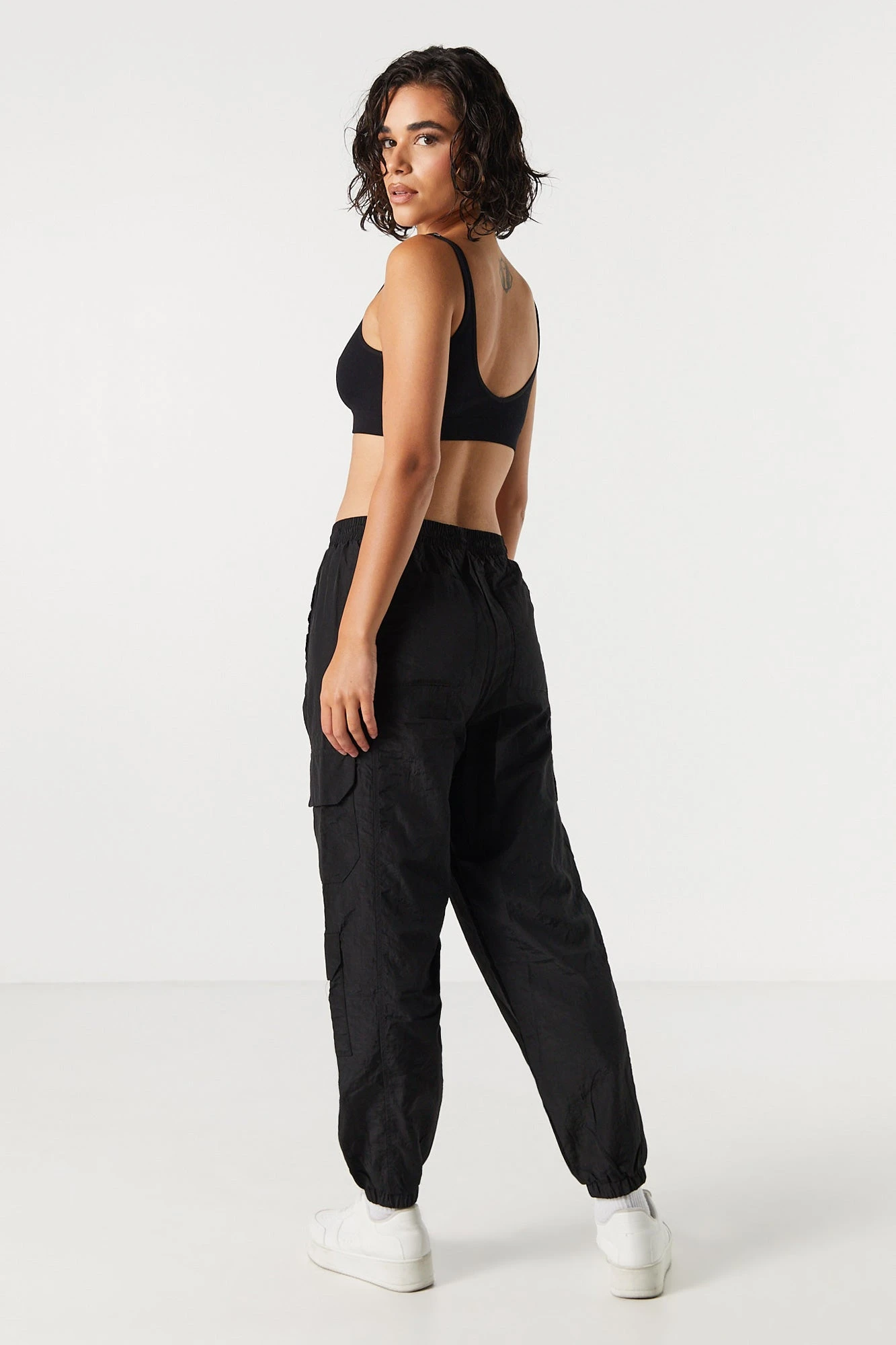 Nylon Multi Pocket Cargo Jogger 6 Nylon Multi Pocket Cargo Jogger - Image 6