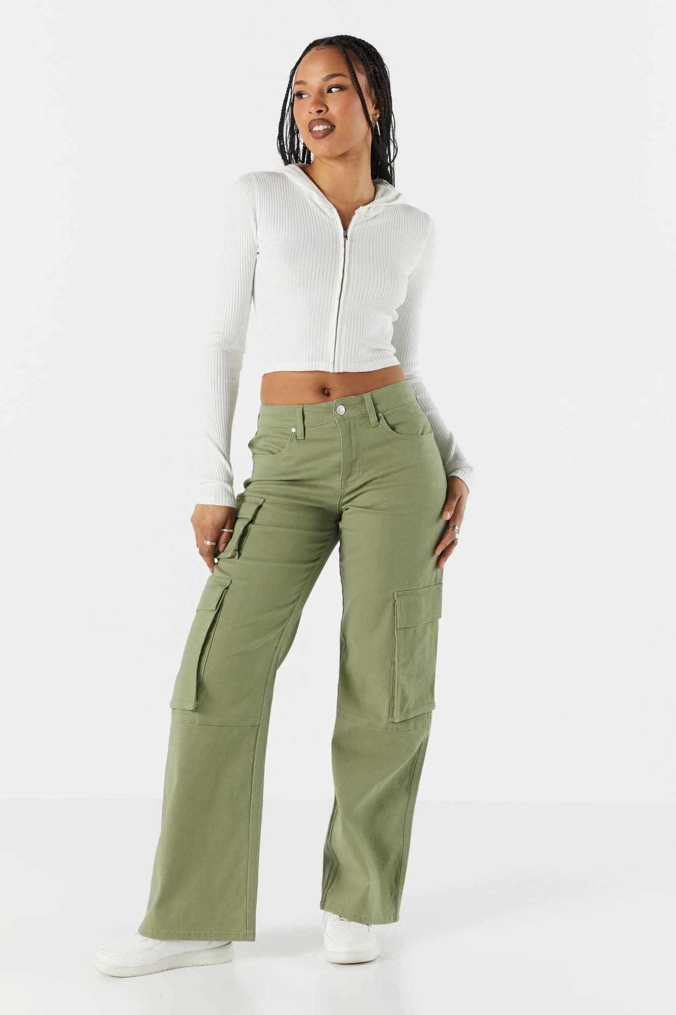 Multi Pocket Wide Cargo Pant 4 Multi Pocket Wide Cargo Pant - Image 4