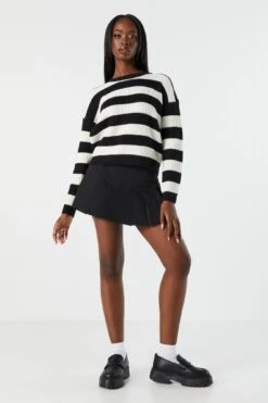 Micro Mini Pleated Skort 18 Micro Mini Pleated Skort -Deals Drape & Denim Store 071503542486 01 2