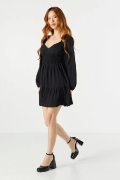 Sweetheart Tiered Babydoll Dress 17 Sweetheart Tiered Babydoll Dress -Deals Drape & Denim Store 073255953744 01 2