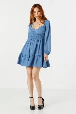 Sweetheart Tiered Babydoll Dress 14 Sweetheart Tiered Babydoll Dress -Deals Drape & Denim Store 073255953744 39 2