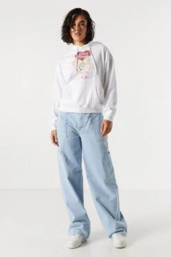 Fleece Care Bears Graphic Hoodie 5 Fleece Care Bears Graphic Hoodie -Deals Drape & Denim Store 073515119063 10 2