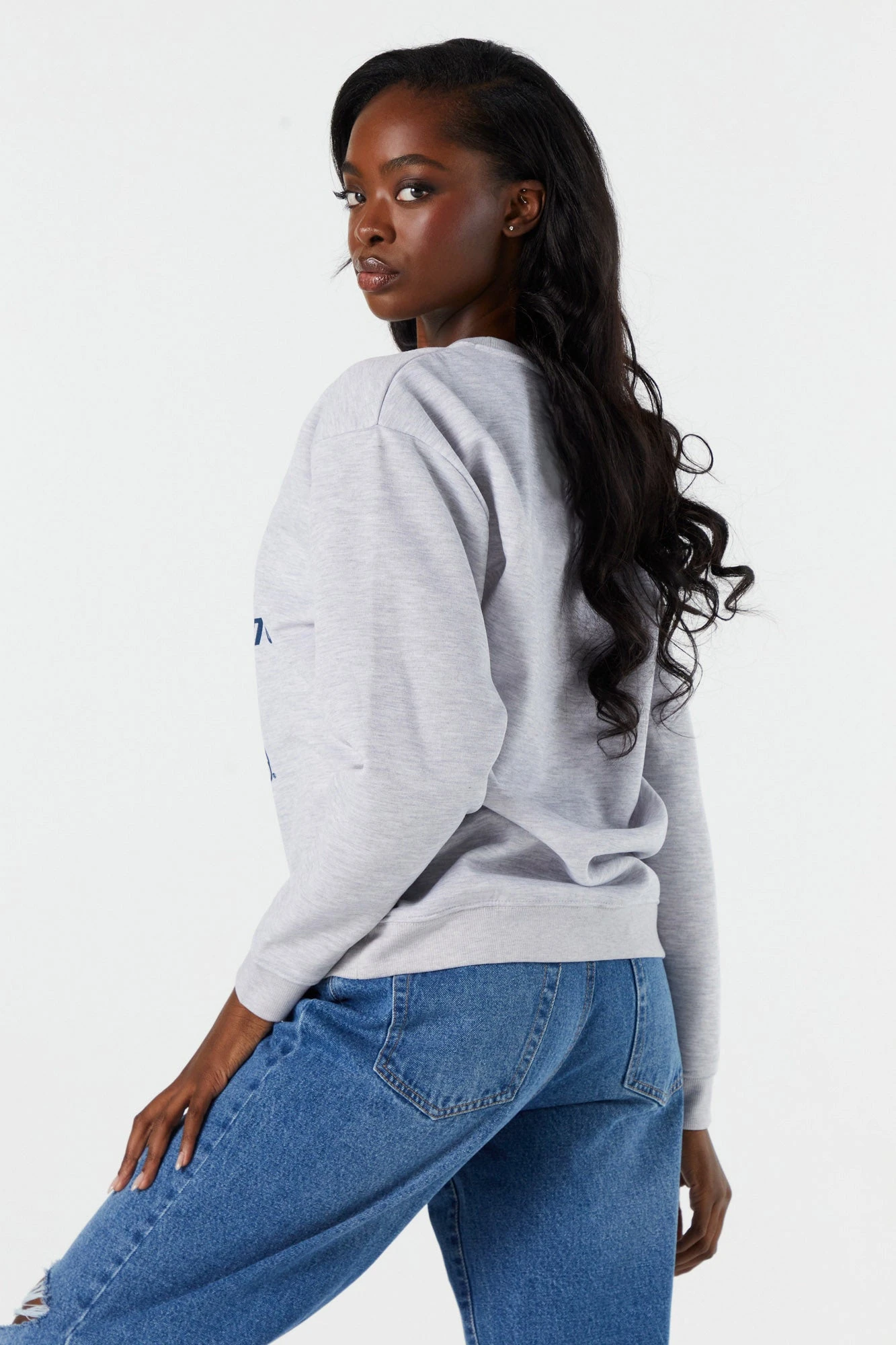 Yale Graphic Fleece Sweatshirt 2 Yale Graphic Fleece Sweatshirt - Image 2