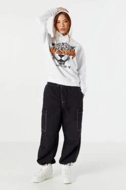 Def Leppard Graphic Hoodie 5 Def Leppard Graphic Hoodie -Deals Drape & Denim Store 073564065450 10 2