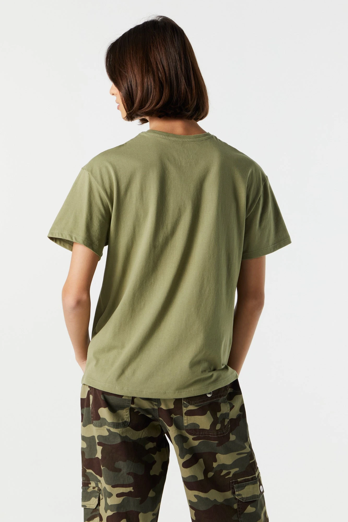 Snoopy Graphic Boyfriend T-Shirt 2 Snoopy Graphic Boyfriend T-Shirt - Image 2