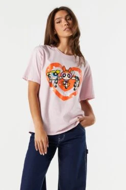 Powerpuff Girls Graphic Boyfriend T-Shirt