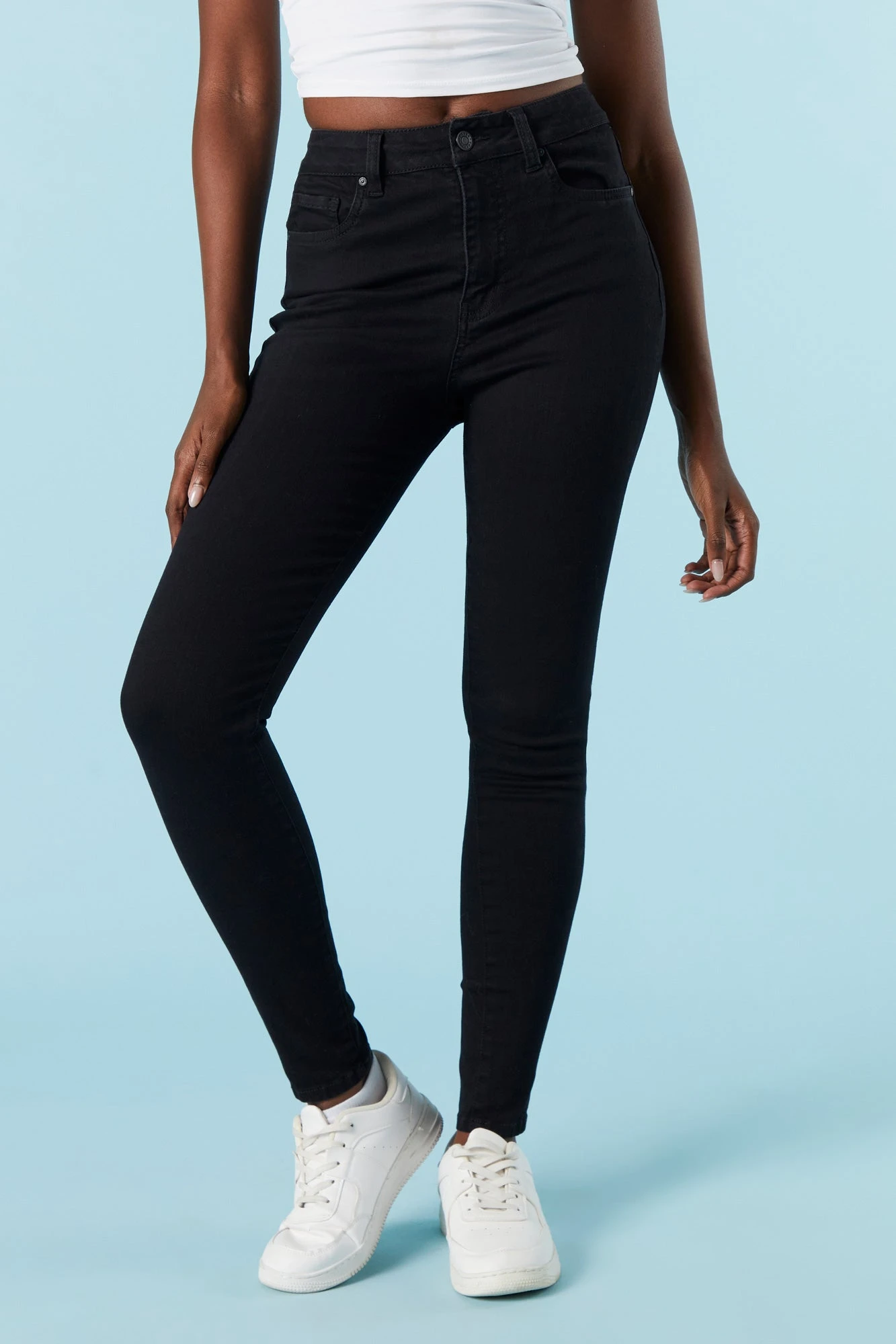 Miami Black Wash Skinny Jean 2 Miami Black Wash Skinny Jean - Image 2