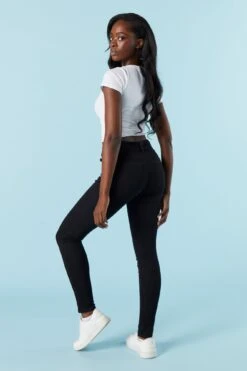 Miami Black Wash Skinny Jean -Deals Drape & Denim Store 075639071001 01 2 1