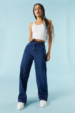 High-Rise Osaka Dark Wash Baggy Jean