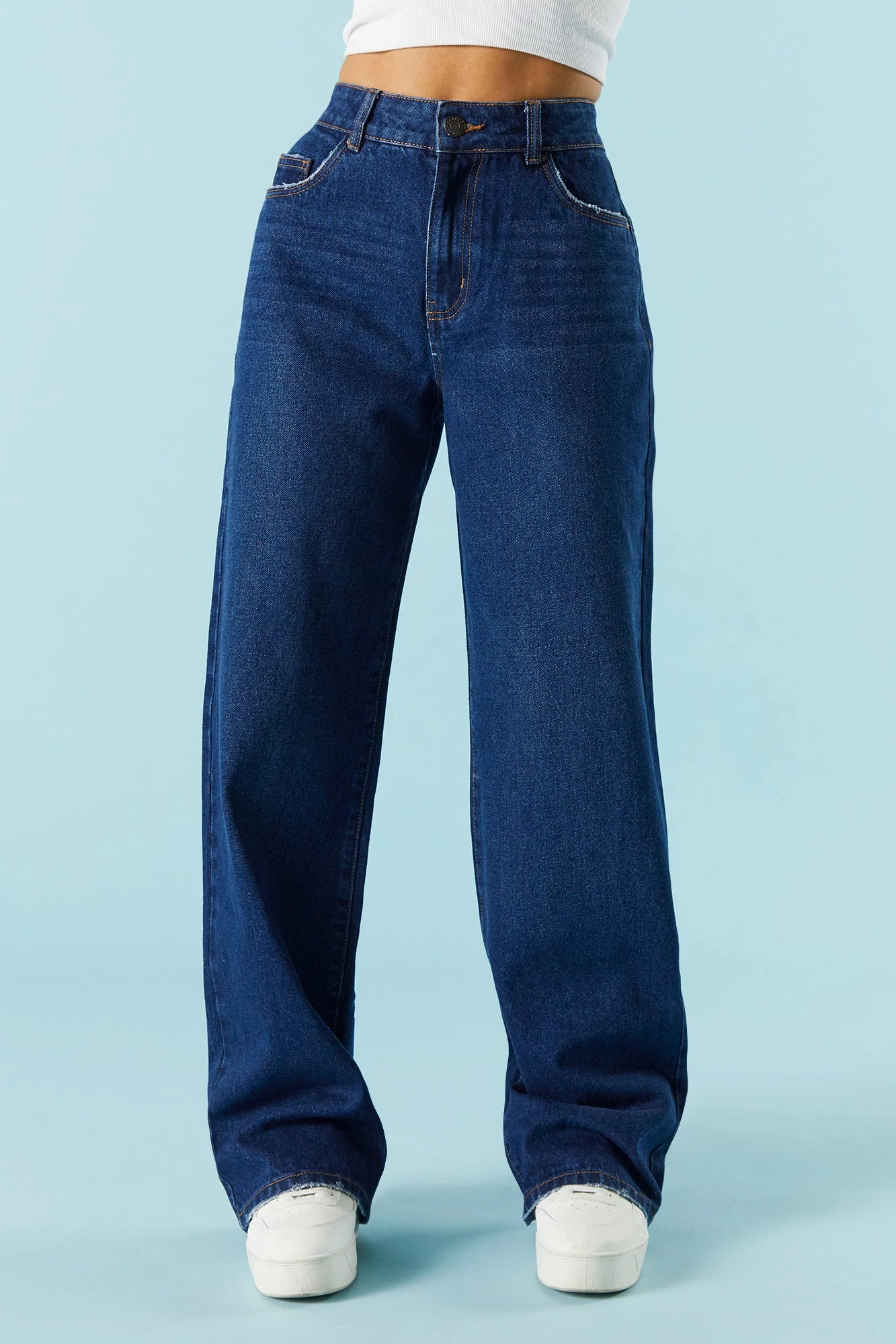 High-Rise Osaka Dark Wash Baggy Jean 2 High-Rise Osaka Dark Wash Baggy Jean - Image 2