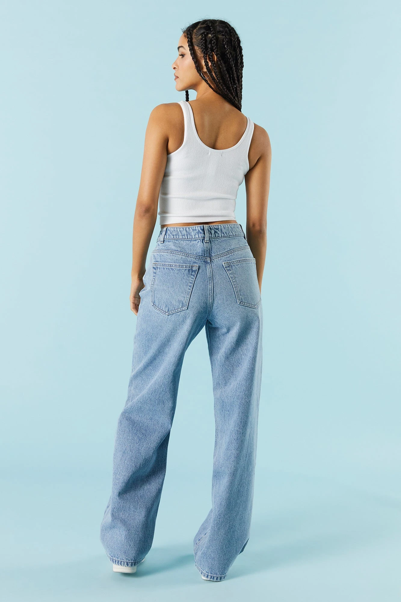 High-Rise Osaka Medium Wash Baggy Jean 3 High-Rise Osaka Medium Wash Baggy Jean - Image 3