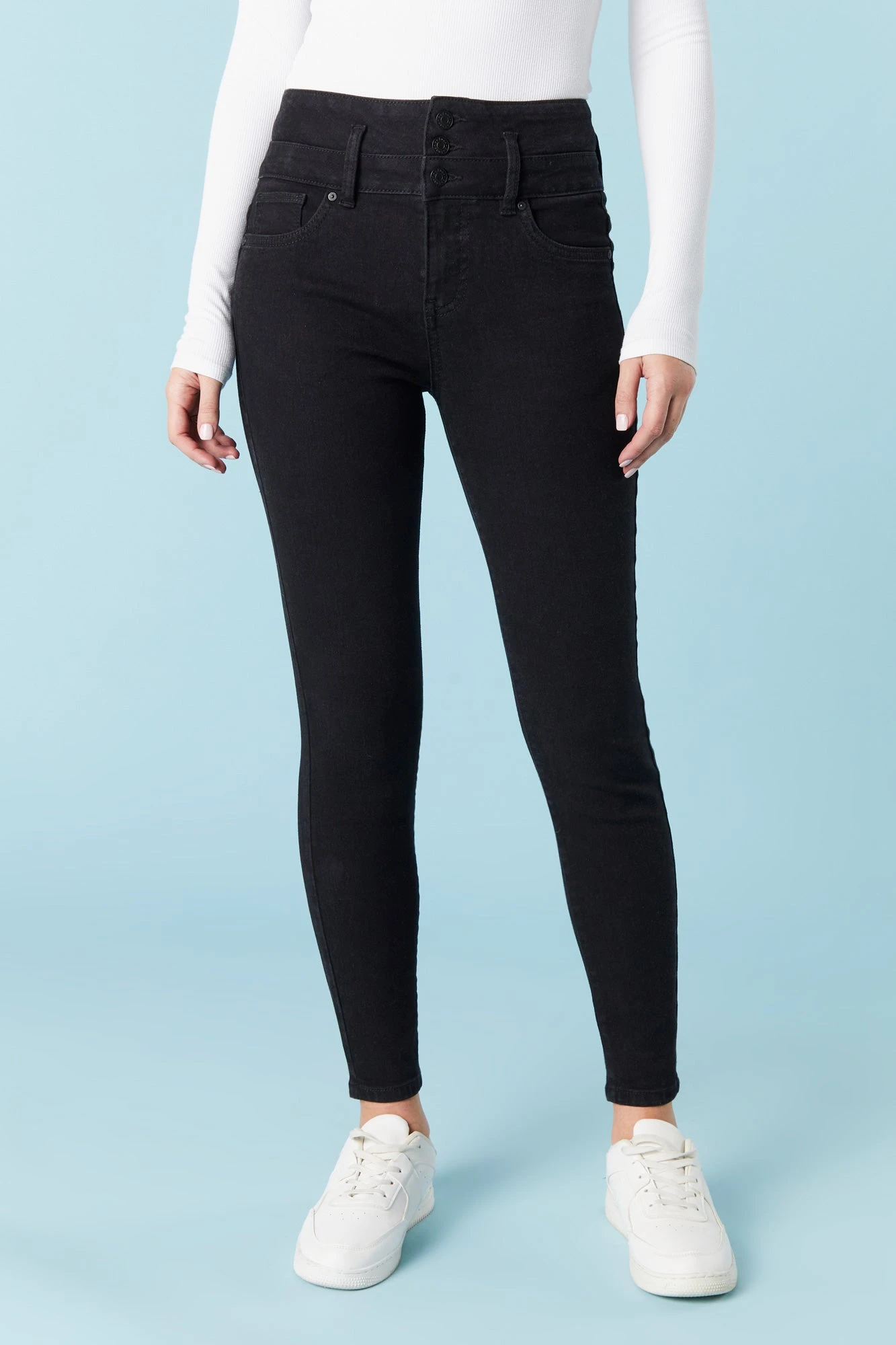 Ibiza Black Wash Skinny Jean 2 Ibiza Black Wash Skinny Jean - Image 2