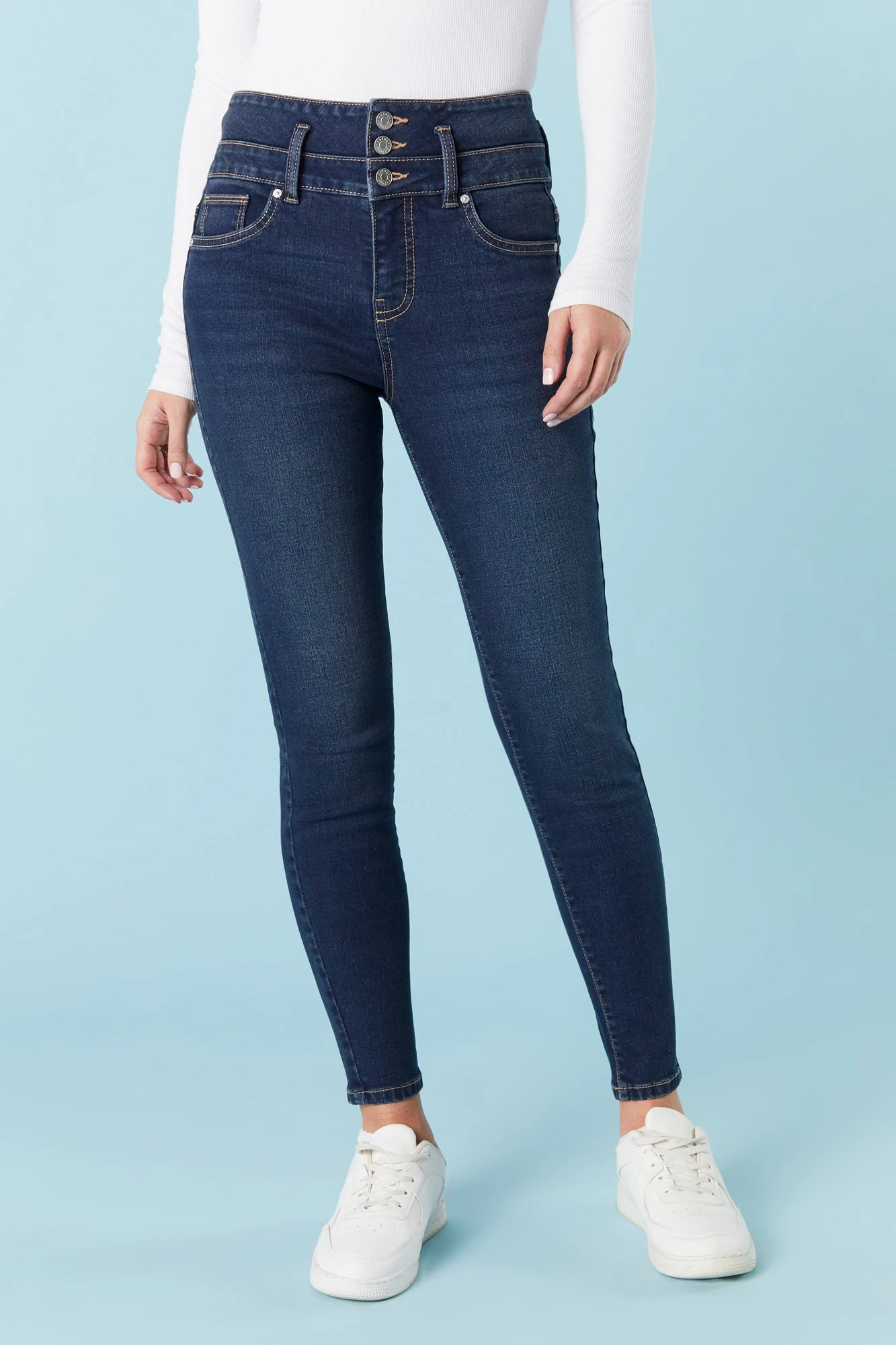 Ibiza Dark Wash Skinny Jean 2 Ibiza Dark Wash Skinny Jean - Image 2