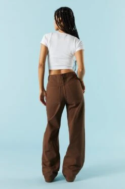 Brown High-Rise Osaka Bull Denim Baggy Jean 5 Brown High-Rise Osaka Bull Denim Baggy Jean -Deals Drape & Denim Store 075665531000 20 2