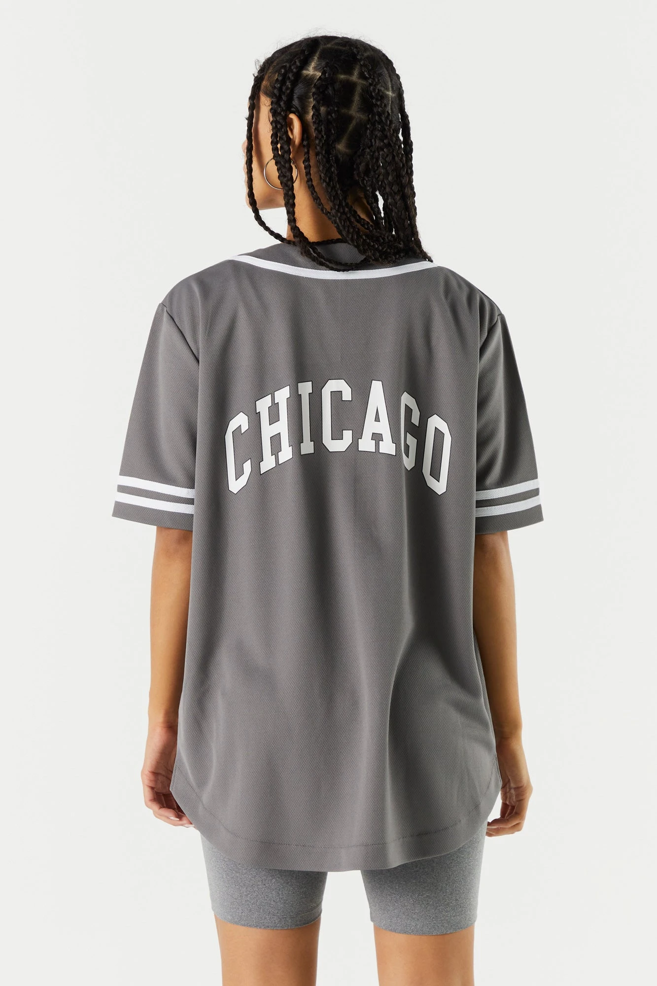 Chicago Graphic Baseball Jersey 2 Chicago Graphic Baseball Jersey - Image 2