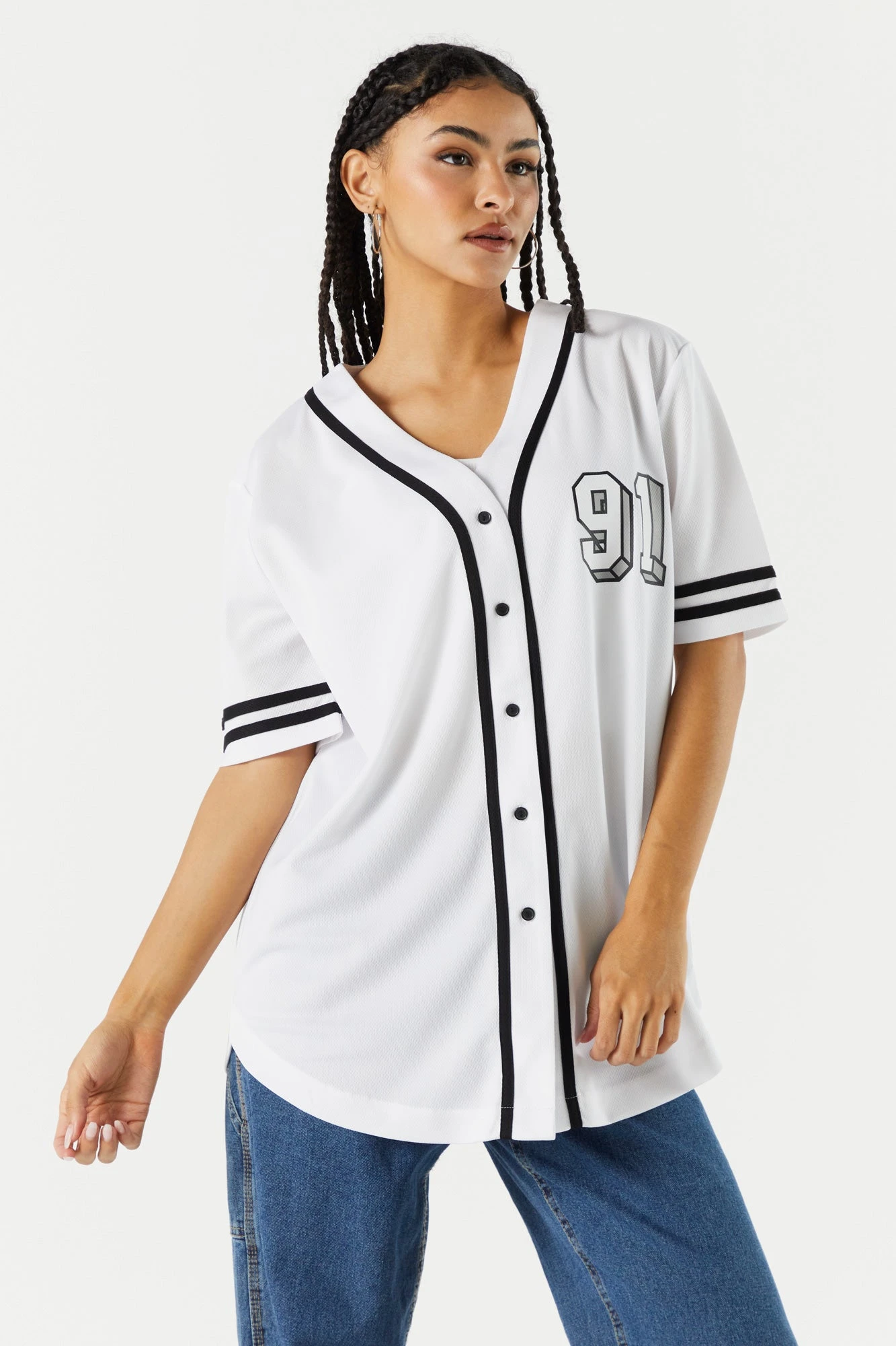 91 Graphic Baseball Jersey 1 91 Graphic Baseball Jersey