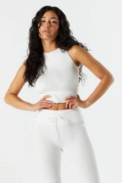 Sommer Ray Seamless Ribbed Active Tank 20 Sommer Ray Seamless Ribbed Active Tank -Deals Drape & Denim Store 078648028979 10