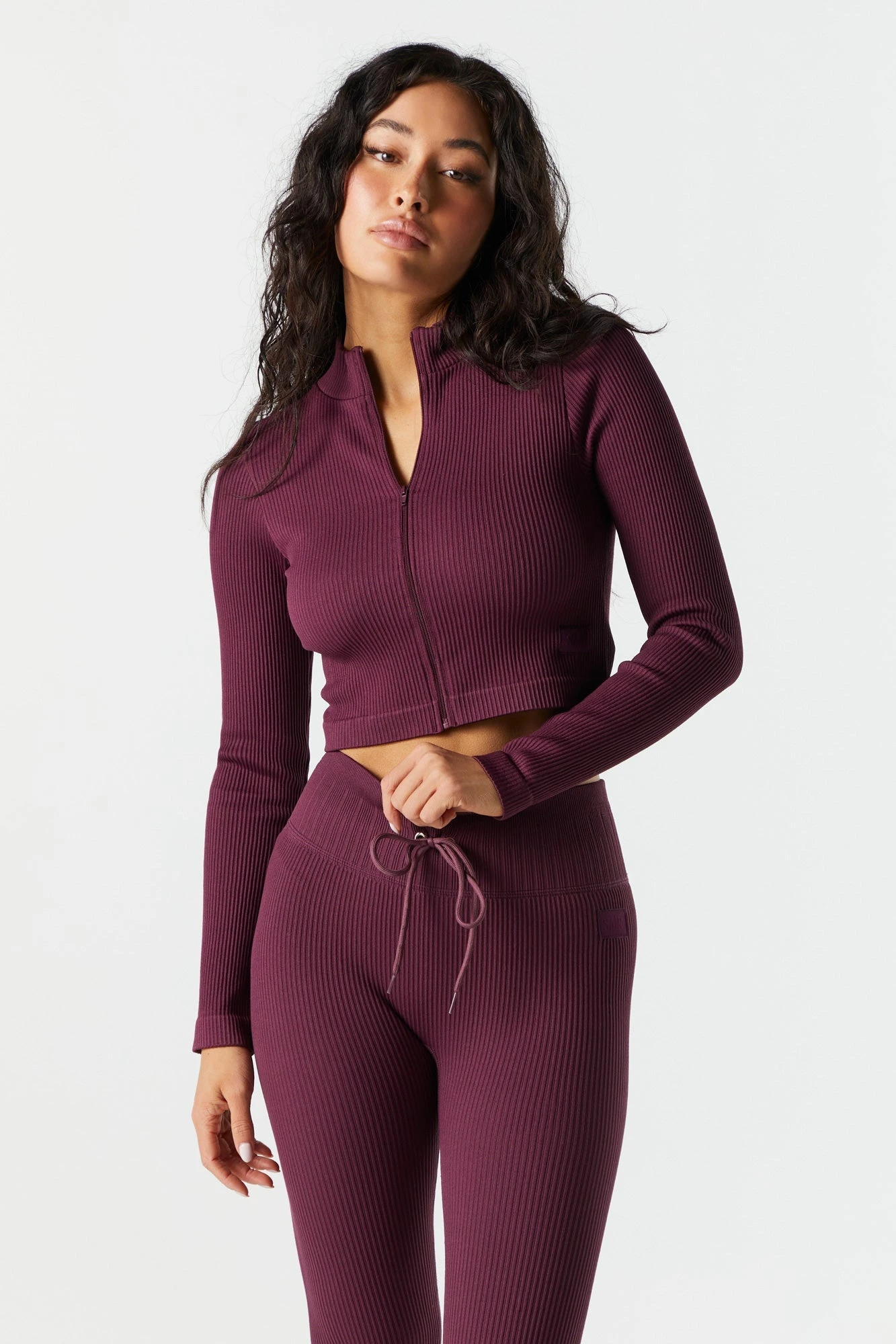 Sommer Ray Seamless Active Ribbed Zip Top 10 Sommer Ray Seamless Active Ribbed Zip Top - Image 10