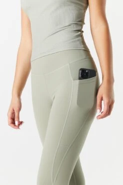Side Pocket Active Legging -Deals Drape & Denim Store 078703036835 31 3