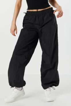 Nylon Low Rise Parachute Pant -Deals Drape & Denim Store 078703039044 01 1
