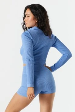 Sommer Ray Seamless Active Ribbed Tie Shortie 13 Sommer Ray Seamless Active Ribbed Tie Shortie -Deals Drape & Denim Store 078748028978 40 1 1