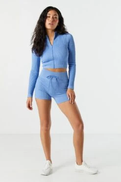 Sommer Ray Seamless Active Ribbed Tie Shortie 14 Sommer Ray Seamless Active Ribbed Tie Shortie -Deals Drape & Denim Store 078748028978 40 2 1