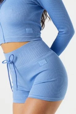 Sommer Ray Seamless Active Ribbed Tie Shortie 15 Sommer Ray Seamless Active Ribbed Tie Shortie -Deals Drape & Denim Store 078748028978 40 3 1