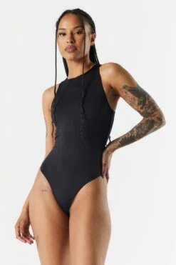 Contour High Neck Bodysuit -Deals Drape & Denim Store 079003038909 01 2