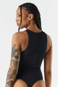 Contour High Neck Bodysuit -Deals Drape & Denim Store 079003038909 01 3