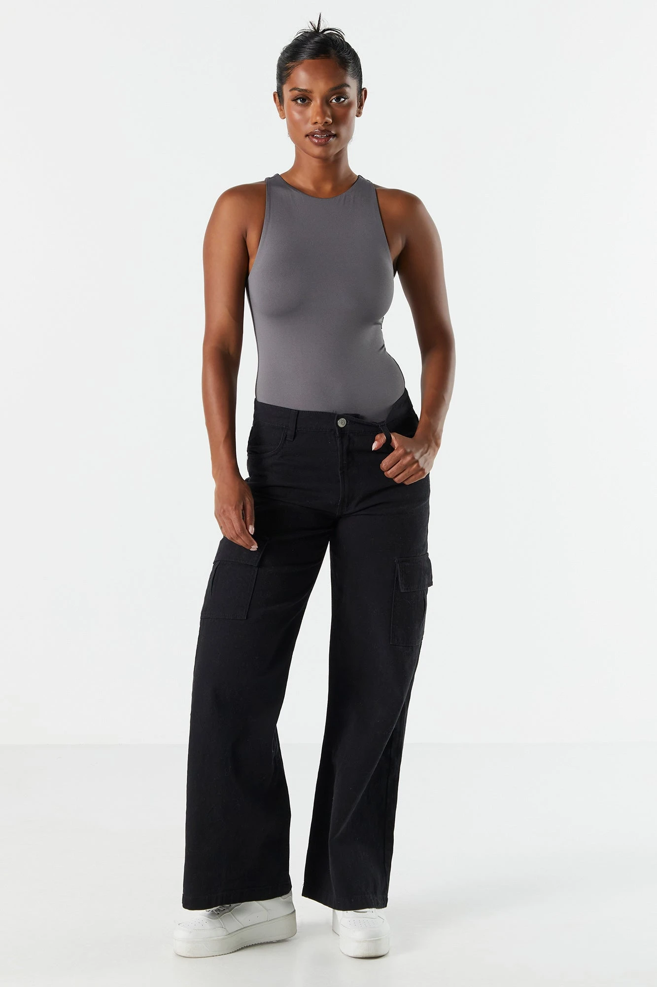 Contour High Neck Sleeveless Bodysuit 10 Contour High Neck Sleeveless Bodysuit - Image 10