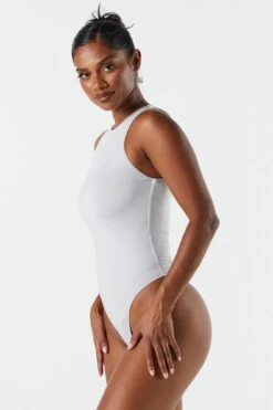 Contour High Neck Sleeveless Bodysuit 32 Contour High Neck Sleeveless Bodysuit -Deals Drape & Denim Store 079003039033 06 2