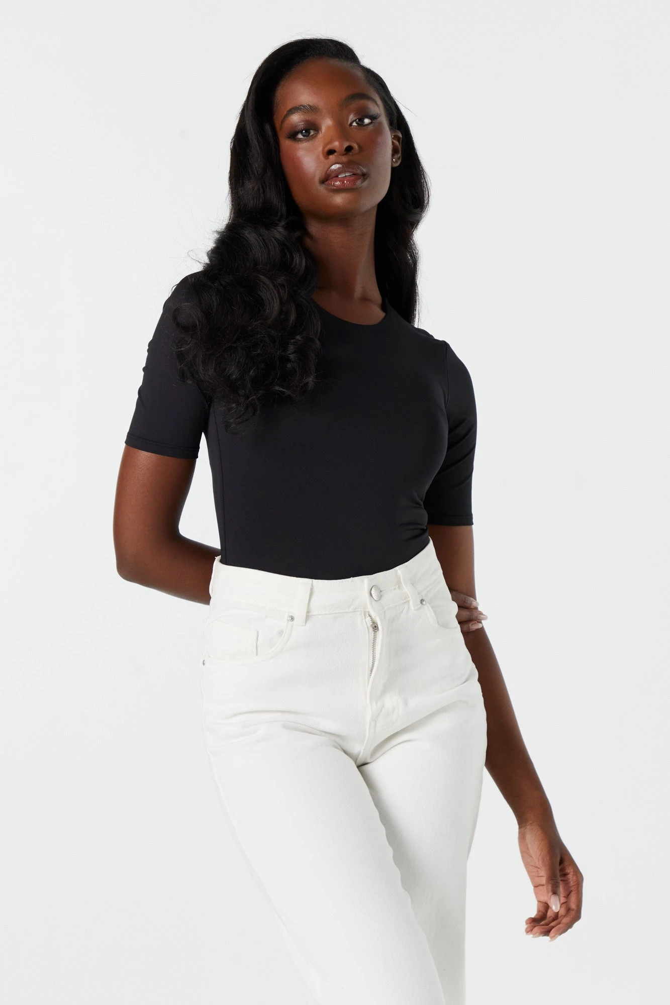 Contour Half Sleeve Bodysuit 1 Contour Half Sleeve Bodysuit